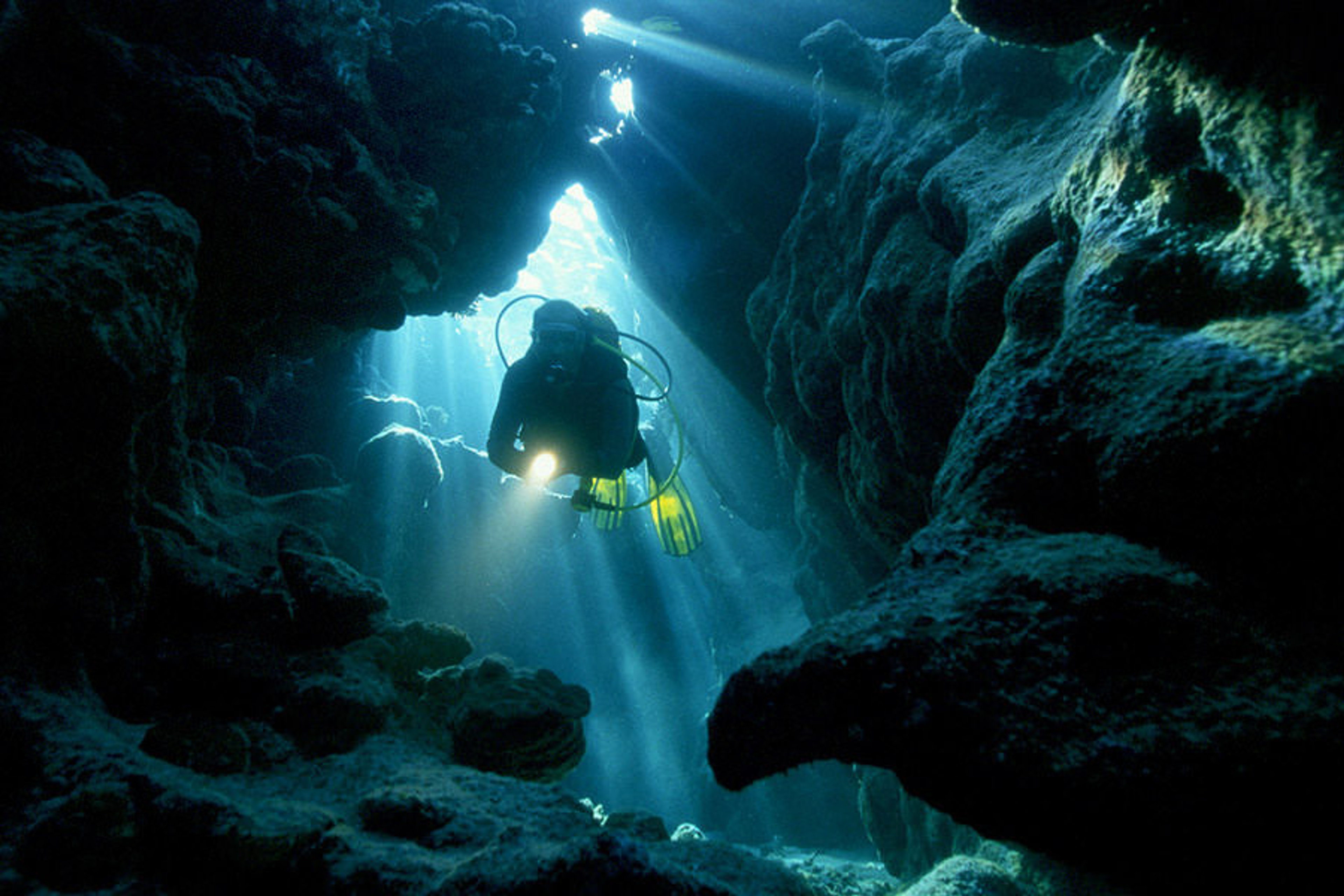 Diving in Dahab's Blue Hole