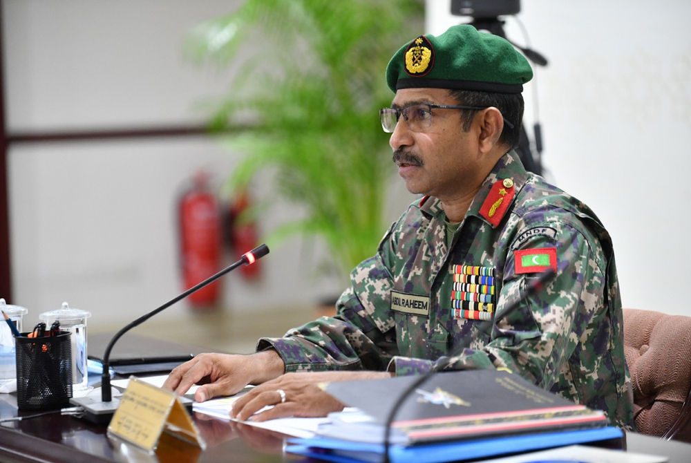 ވައިސް ޗީފް އޮފް ޑިފެންސް ފޯރސް ބްރިގޭޑިއަރ ޖެނެރަލް އަބްދުއްރަހީމް ޢަބްދުއްލަތީފް