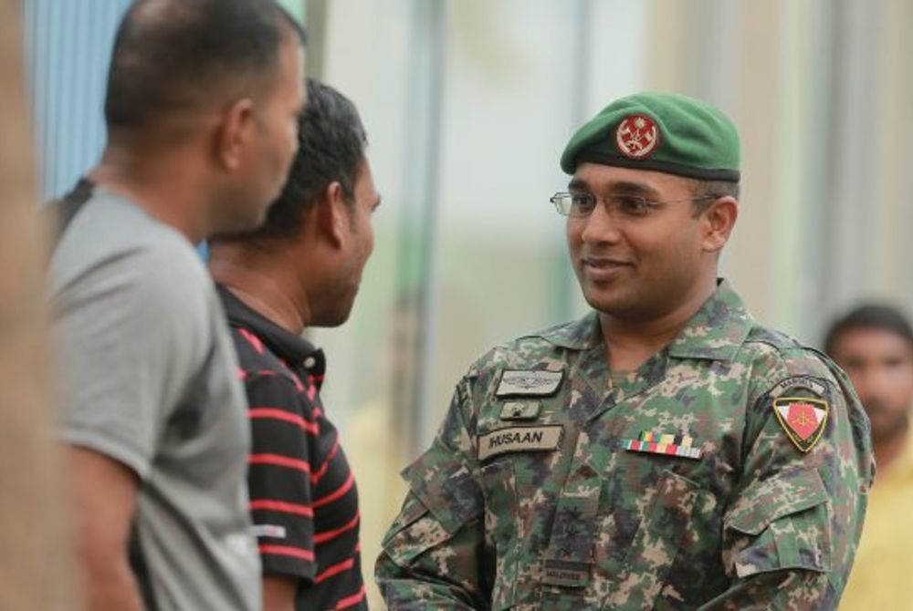 MNDF Captain Ali Ihusaan