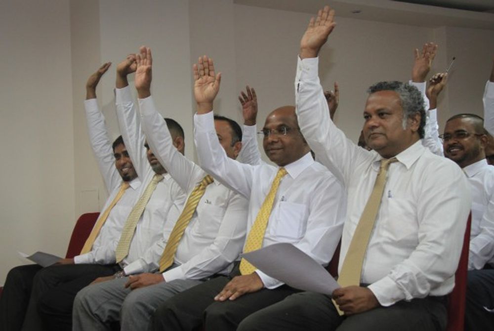 އެމްޑީޕީ ޤައުމީ މަޖިލީހުގެ ތެރެއިން