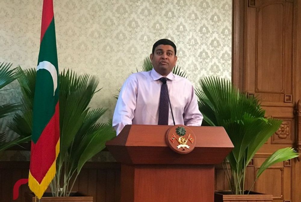 Fisheries Minister Dr. Mohamed Shainee