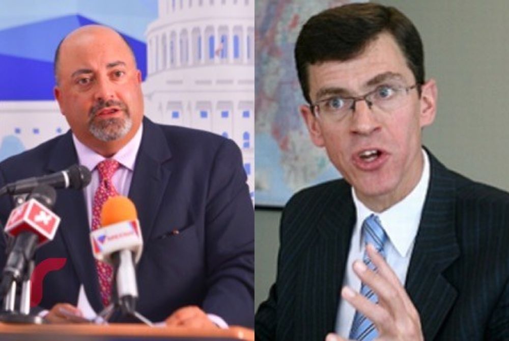 US Ambassador Atul Keshap and UK Ambassador James Dauris