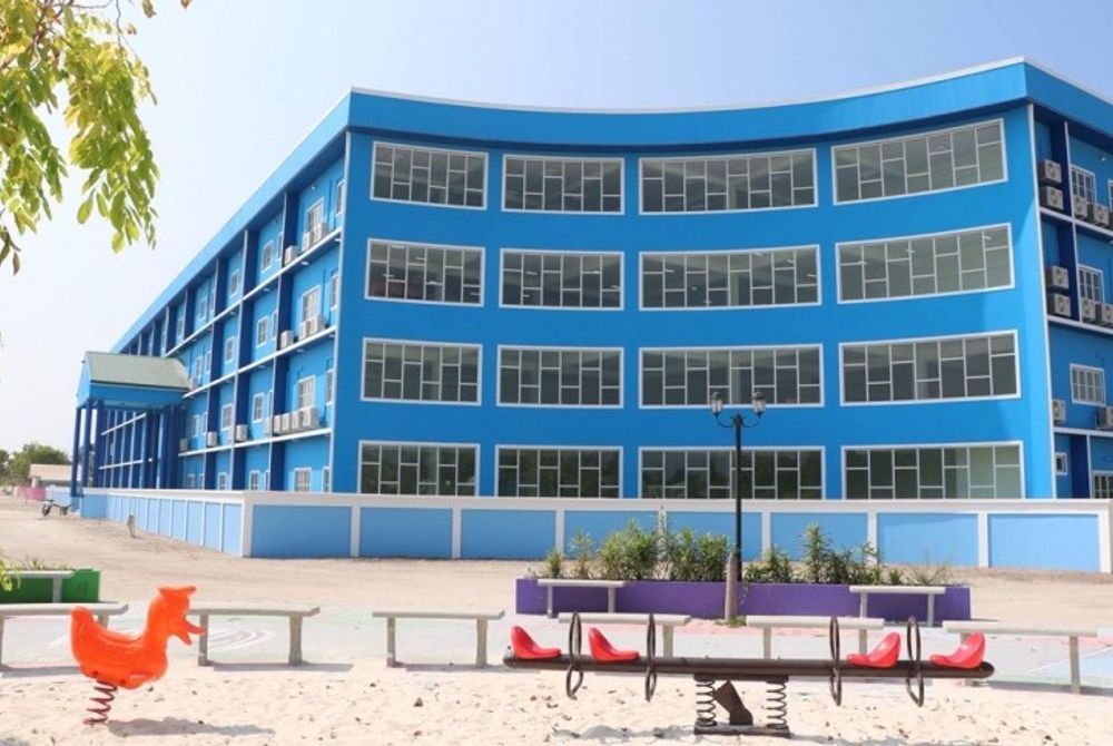 މިލަންދޫ ސްކޫލްގެ އާ އިމާރަތް