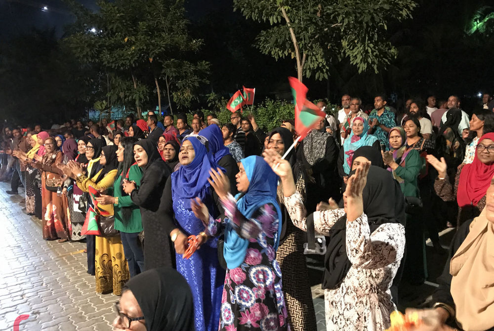 From Saturday night\'s opposition protest