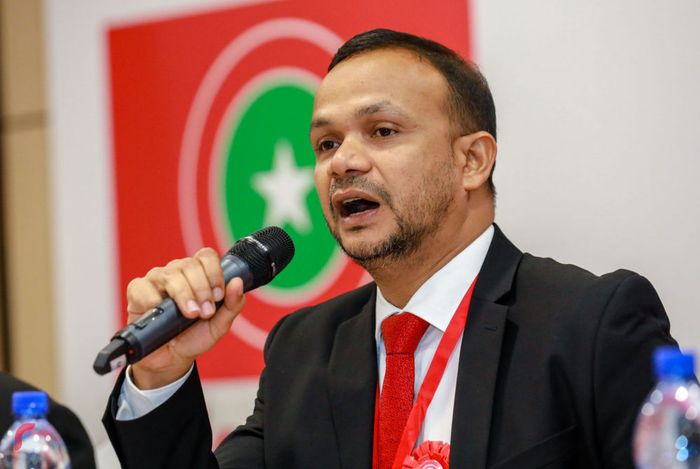 Kendhoo constituency MP Ali Hussain