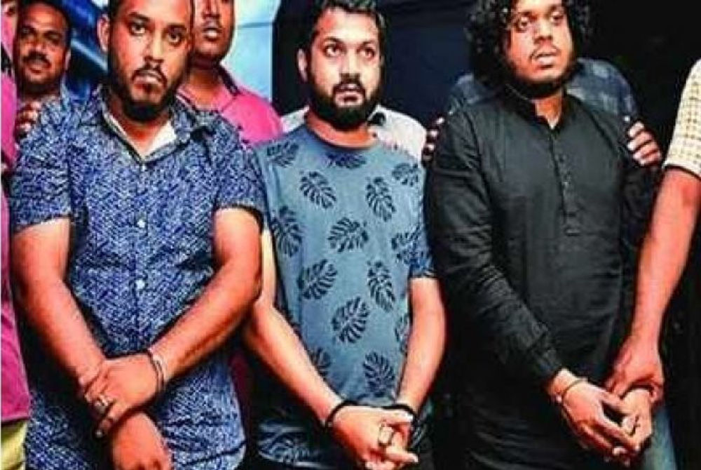 Three Maldivians arrested from drug bust in India