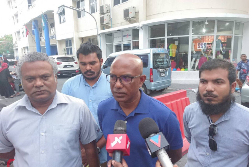 Members of Joint Opposition parties speak to media