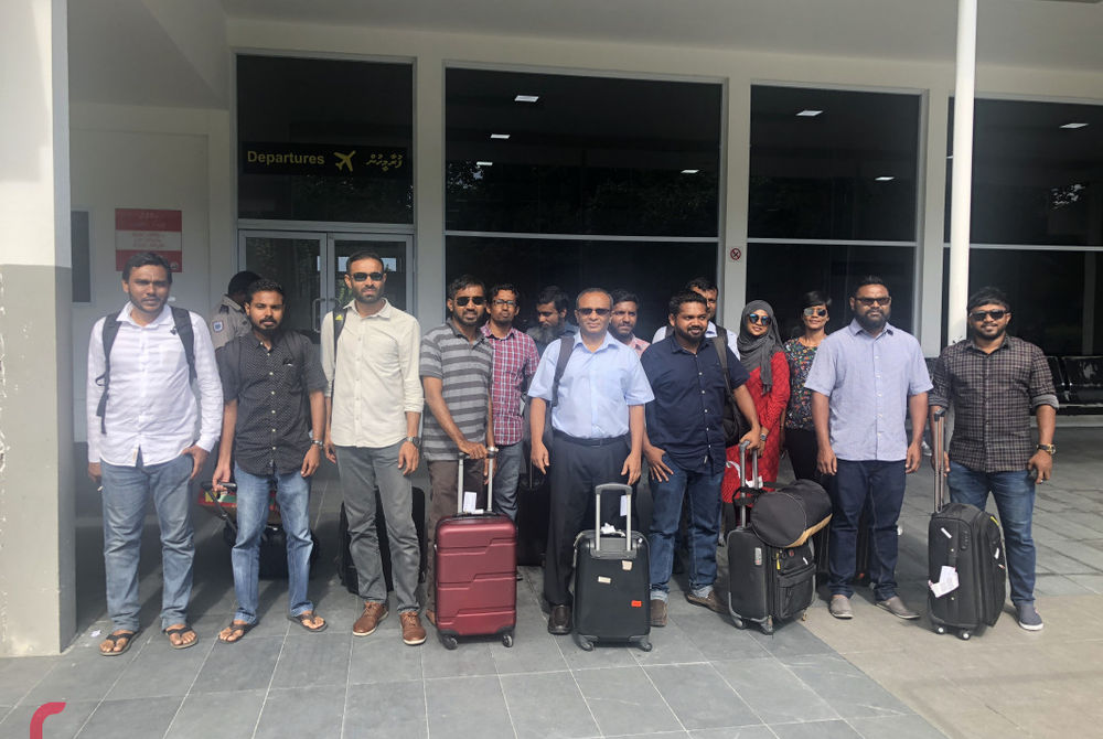 Team of defense lawyers for 18 arrestees from Kolamaafushi