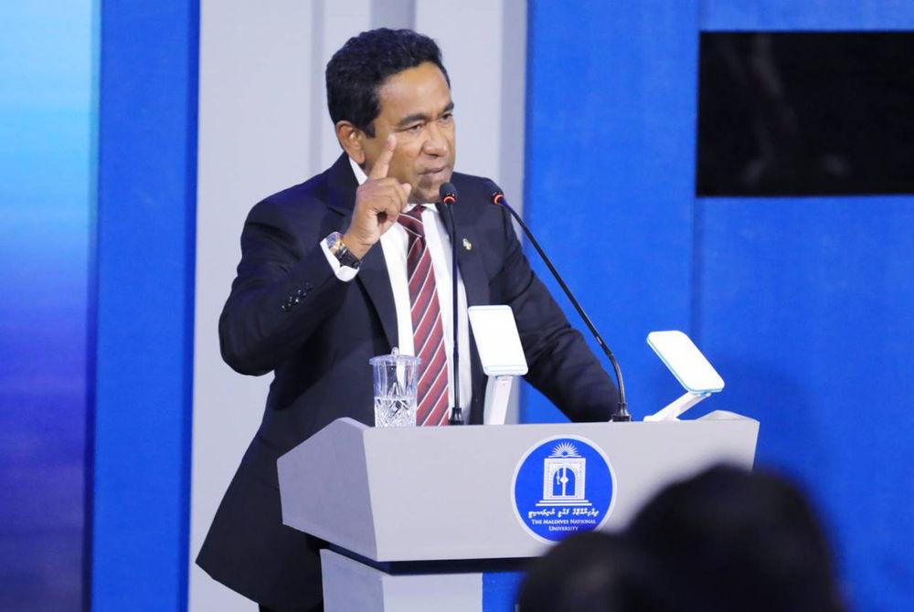 President Abdulla Yameen
