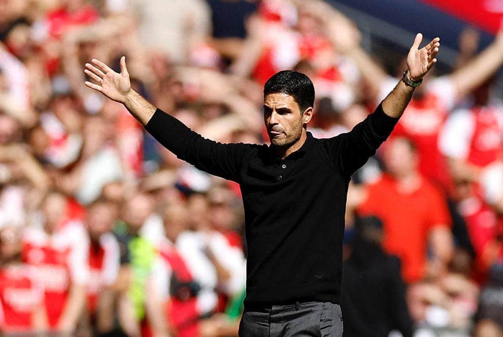 އާސެނަލްގެ ކޯޗު މިކޭލް އަޓެޓާ