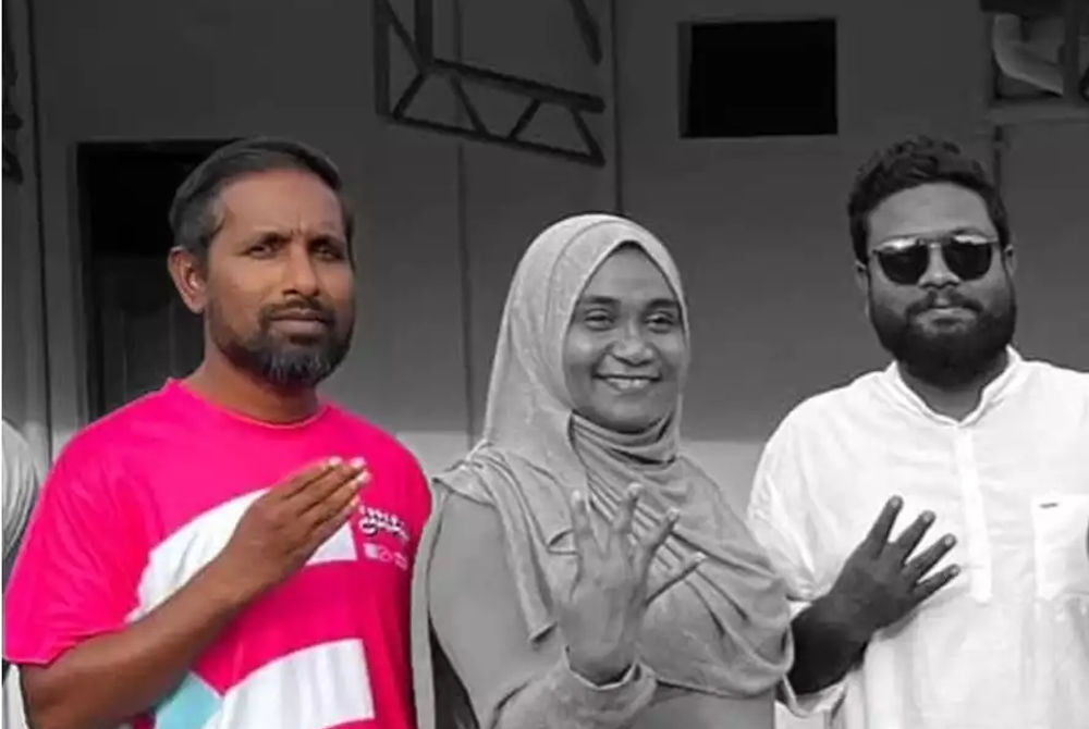 ނިލަންދޫ ދާއިރާގެ މެންބަރު ސައުދާގެ ކުރީގެ ފިރިކަލުން އިދްރީސް ފައުޒީ