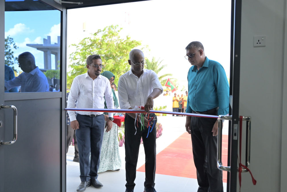 ދިއްގަރު ސިއްހީ މަރުކަޒުގެ އެކްސްޓެންޝަން ރައީސް ހުޅުވައިދެއްވަނީ