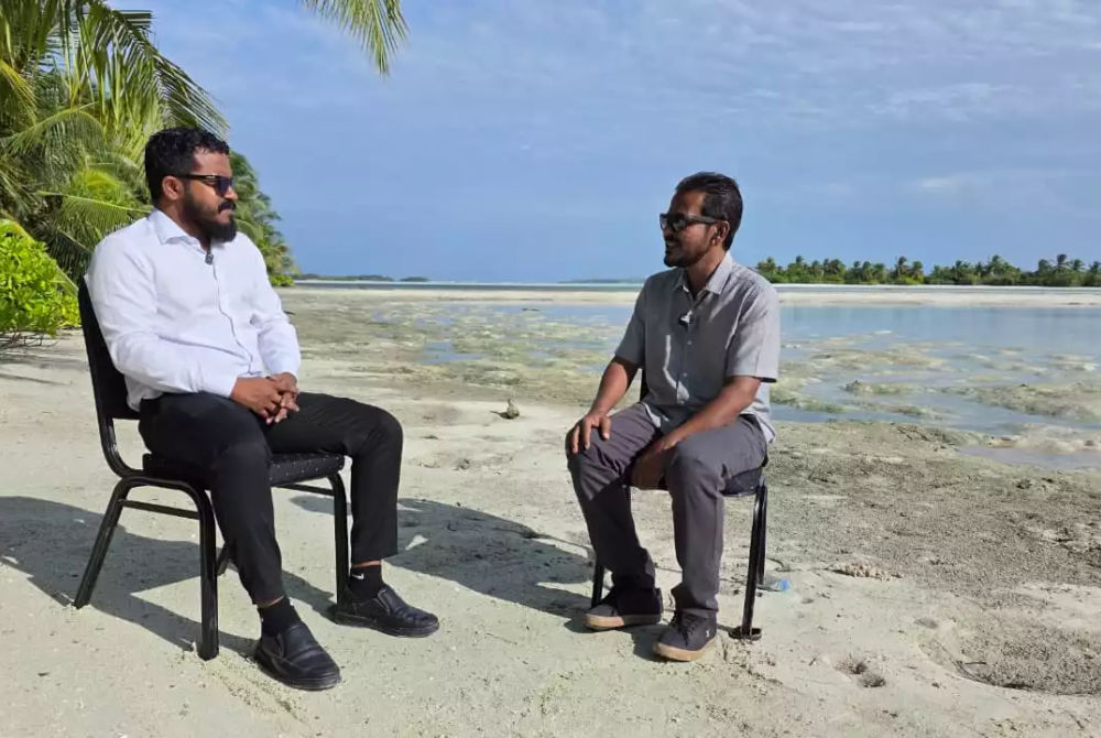 ގދ.ނަޑެއްލާ ކައުންސިލްގެ ރައީސް މުހައްމަދު އަންޝައު ރާއްޖެޓީވީގެ ފަށާއިރު ޕްރޮގްރާމްގައި ވާހަކަދައްކަވަނީ 10.09.2025