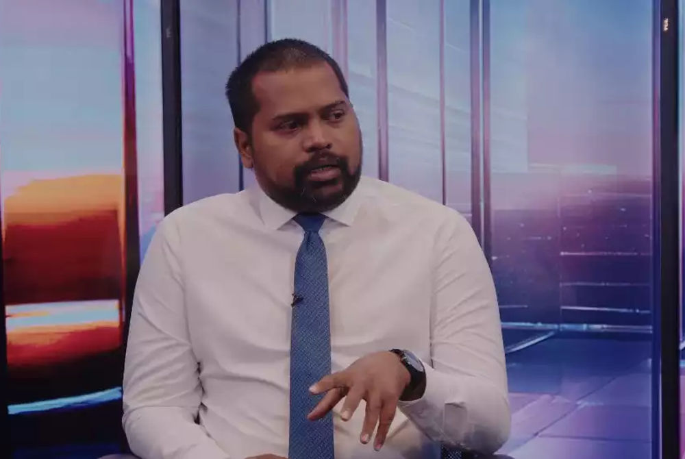 ރާއްޖެޓީވީގެ ޓީވީޓޯކް ޕްރޮގްރާމްގައި އެމްޑީޕީގެ ލީގަލް ޑިރެކްޓަރ އަހުމަދު މައުރޫފް ވާހަކަ ދައްކަވަނީ 