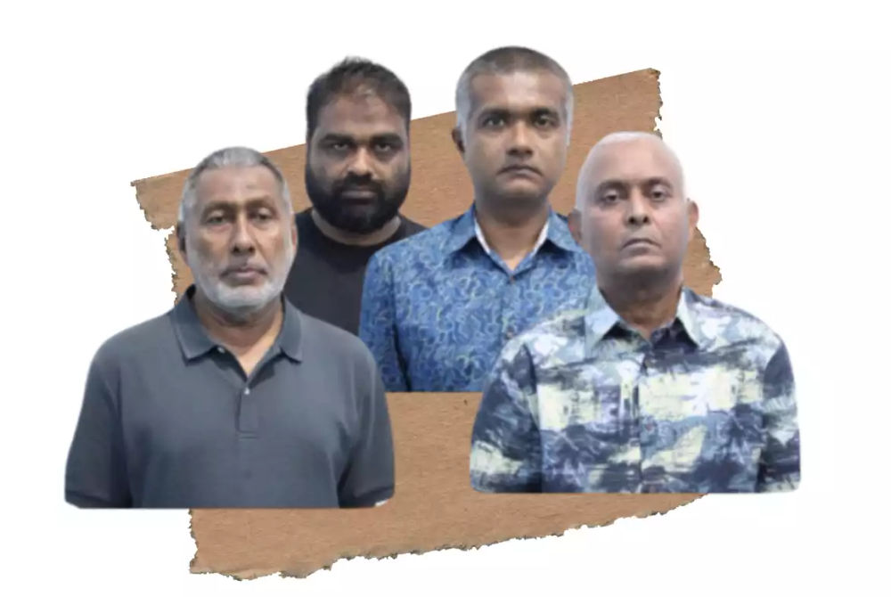 Suspects arrested in connection with the massive cigarette theft.