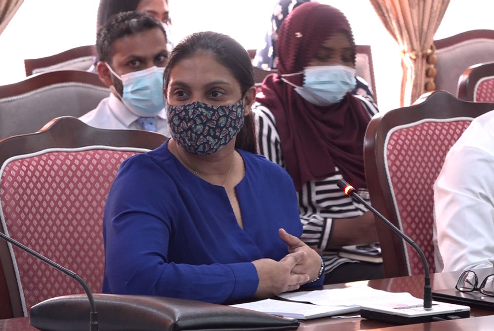 އެޑިޔުކޭޝަން މިނިސްޓަރ ޑރ. އައިޝަތު އަލީ