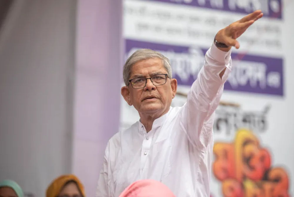 ބަންގްލަދޭޝް ނޭޝަނަލިސްޓް ޕާޓީގެ ސެކްރެޓަރީ ޖެނެރަލް މިރްޒާ ފަޚުރުލް އިސްލާމް އަލަމްގިރު