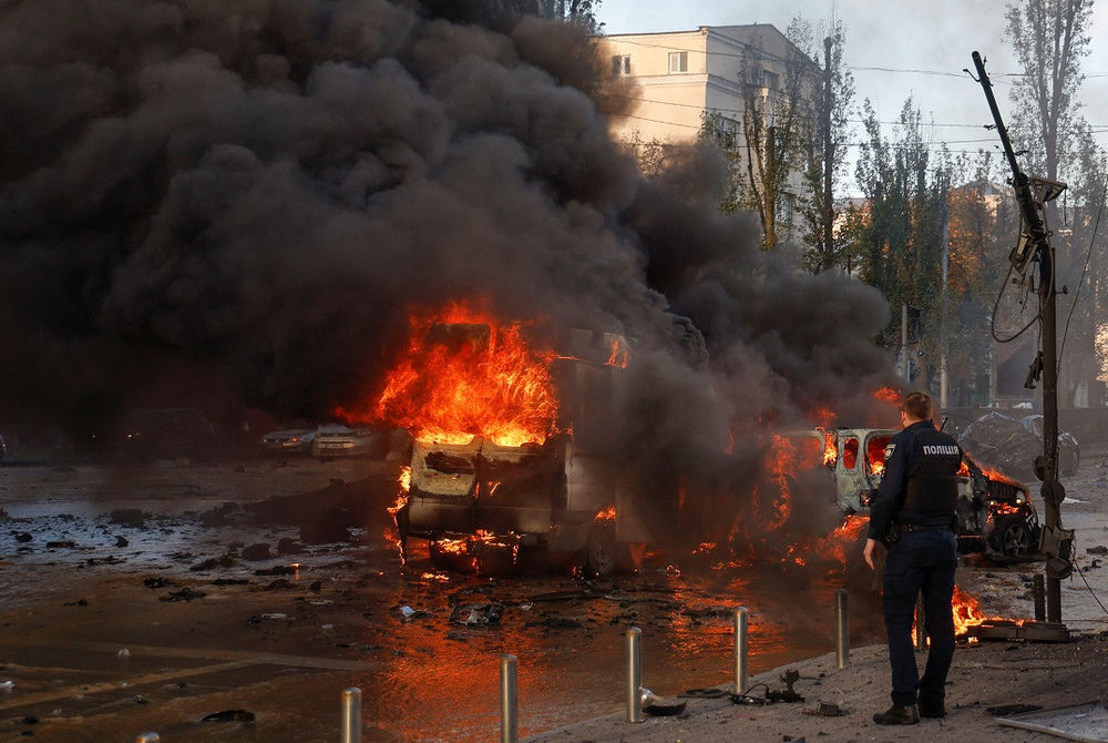 ހޯމަ ދުވަހު ރަޝިއާއިން ވަނީ ޔޫކްރެއިންގެ އެކި ހިސާބުތަކަށް ކްރޫސް މިސައިލްގެ ވަރުގަދަ ވައިގެ ހަމަލާތަކެއް ދީފައި