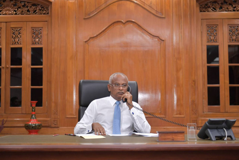 ޔޫ.އޭ.އީ.ގެ ރައީސްގެ ކޮއްކޯފުޅު އަވަހާރަވުމާއި ގުޅިގެން ރައީސުލްޖުމްހޫރިއްޔާ ތަޢުޒިޔާ ވިދާޅުވެއްޖެ