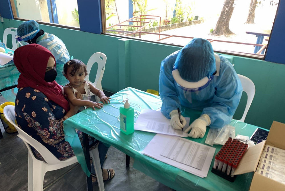 ކޮވިޑް-19ށް ޓެސްޓު ކުރުމުގެ ތެރެއިން