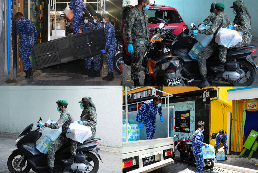 ސަލާމަތީ ބާރުތަކުން ރައްޔިތުންނަށް އެހީތެރިކަން ފޯރުކޮށްދެނީ