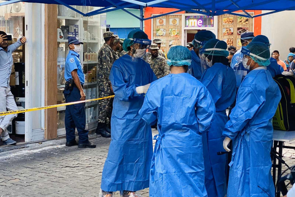 ކޮވިޑް-19 އަށް ތައްޔާރުވުމުގެ ގޮތުން ކުރިޔަށް ގެންދިޔަ ޑްރިލްއެއްގެ ތެރެއިން