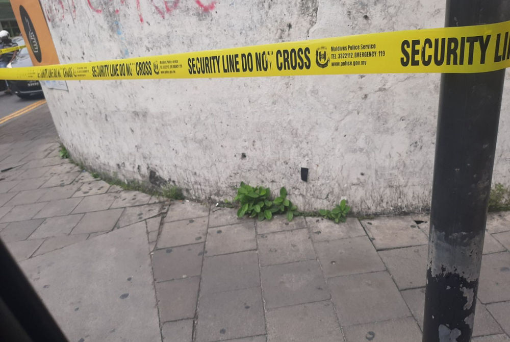 މާރާމާރީ ހިނގި ސަރަހައްދު ފުލުހުން ކޯޑަން ކޮށްފައި