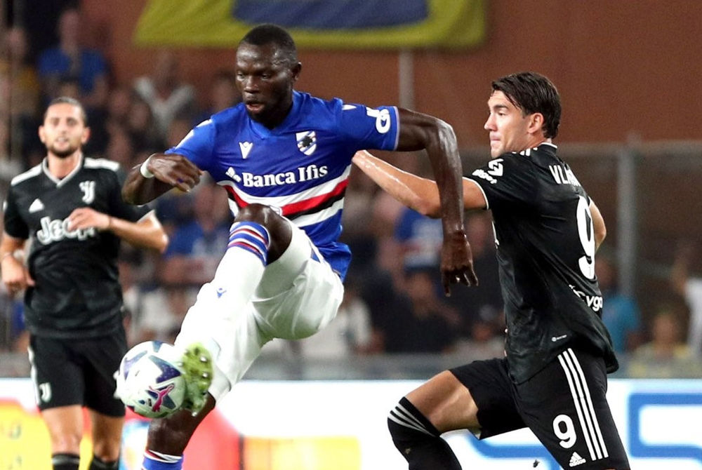 ޔުވެންޓަސްއާއި ސެމްޕްޑޯރިއާ ބައްދަލުކުރި މެޗުގެ ތެރެއިން