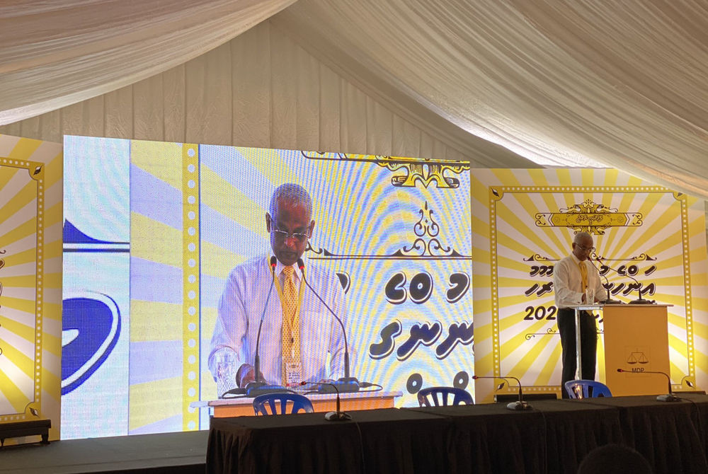 \"ރަށްވެހި ފެސްޓިވަލް\" ފެށުމުގެ ރަސްމިއްޔާތުގައި ރައީސް ސޯލިހު ވާހަކަފުޅު ދައްކަވަނީ