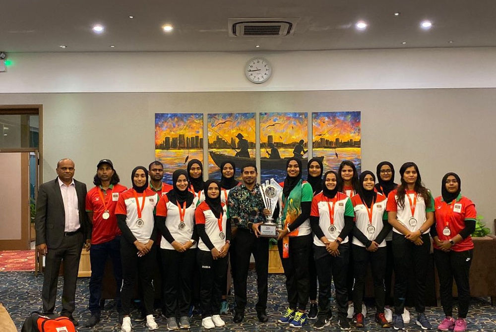 The team returned on Friday night