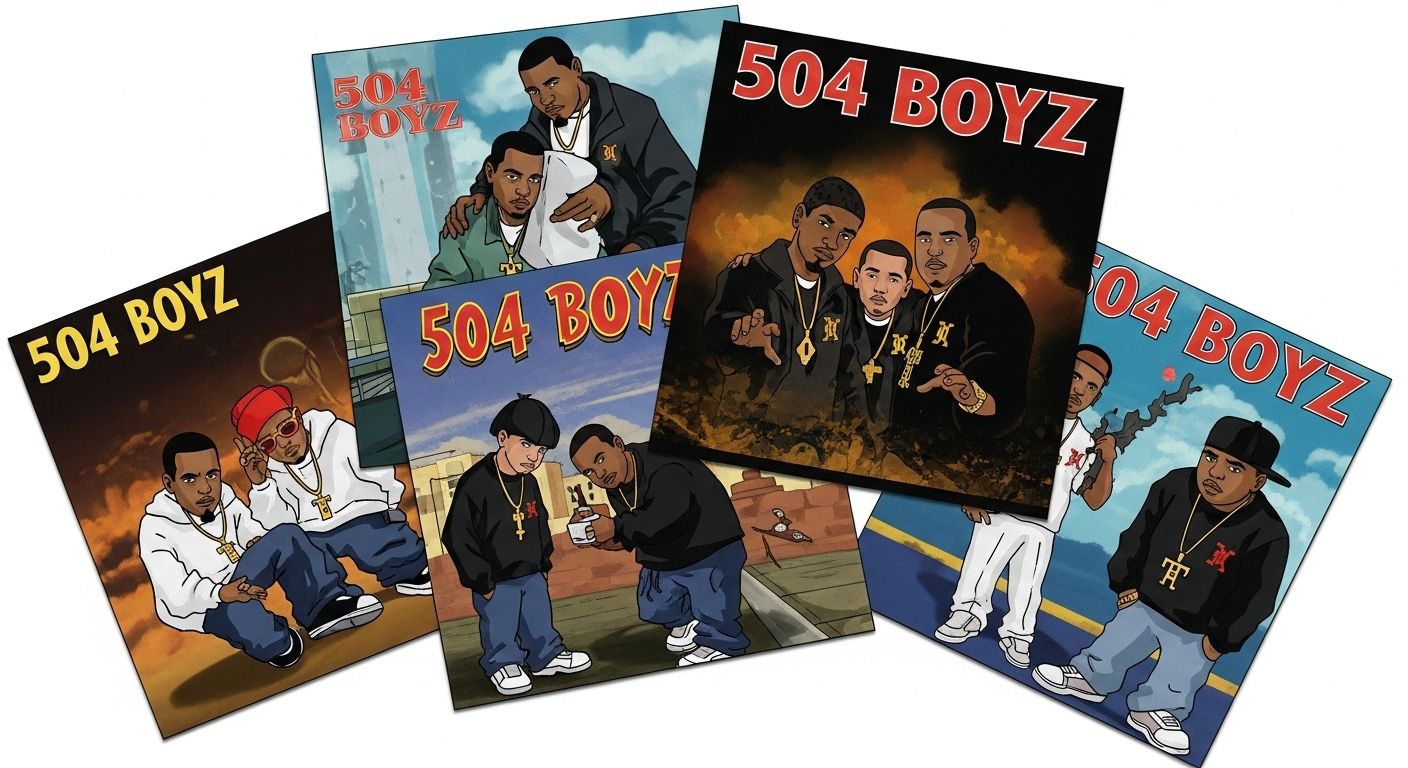 504 boyz albums