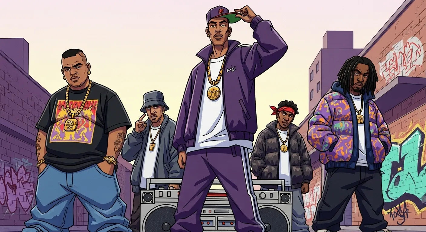 90s Rappers Style Fashion Icons