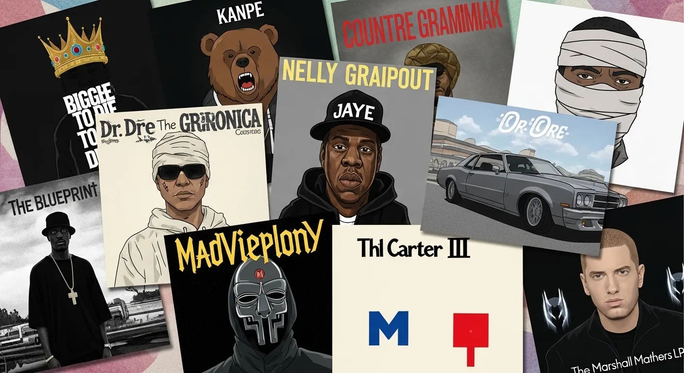 common rapper albums