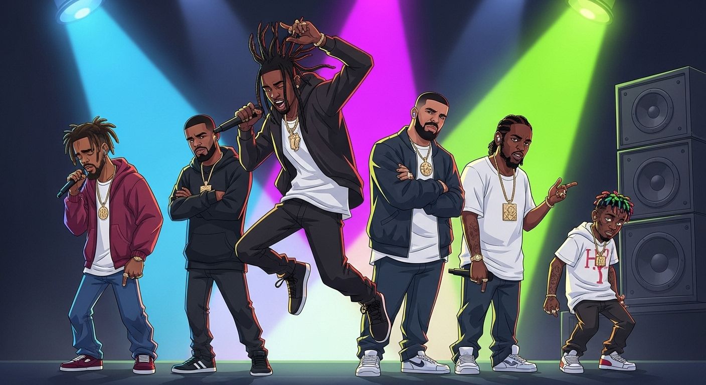 most popular rappers right now