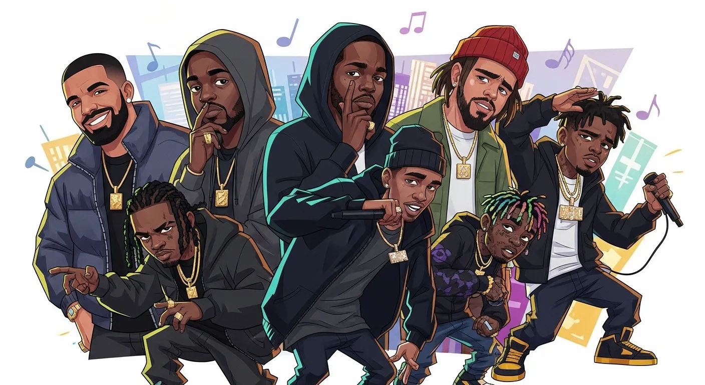 Top Rappers Today Leading Artists