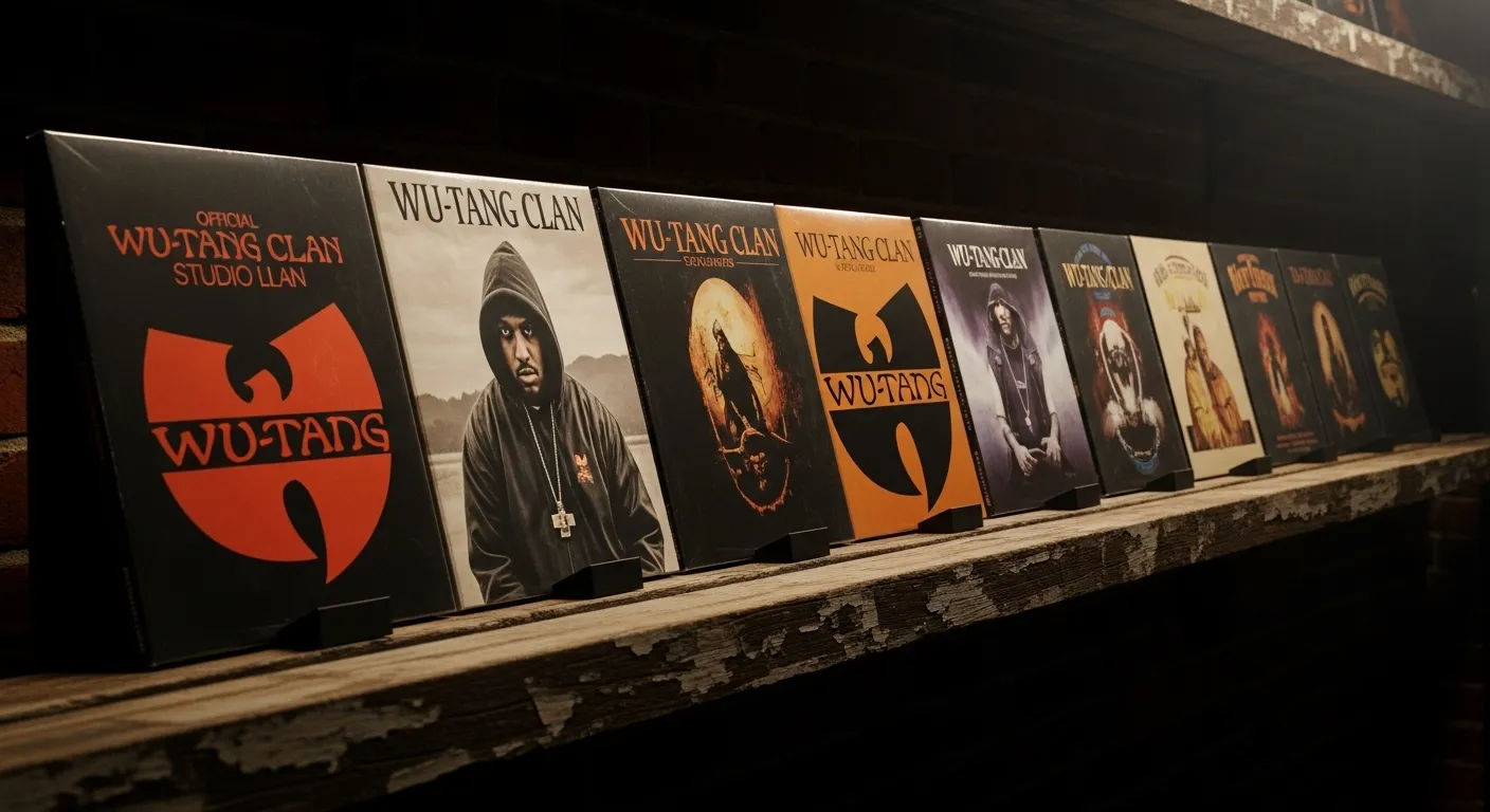 wu tang clan albums in order