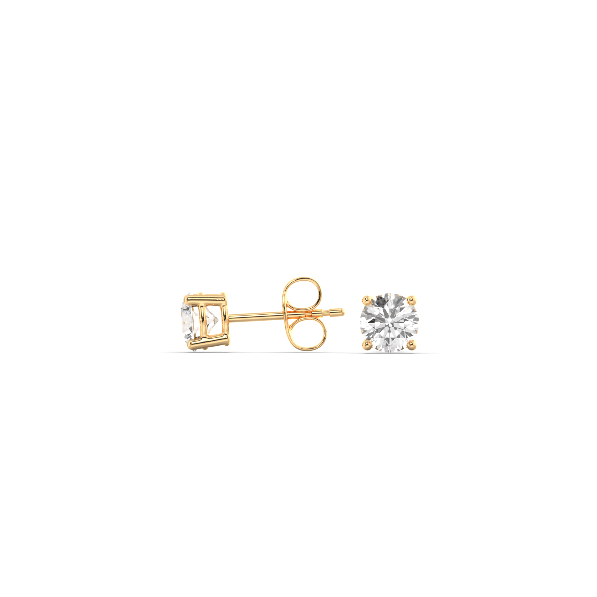 Diamond Stud Earrings