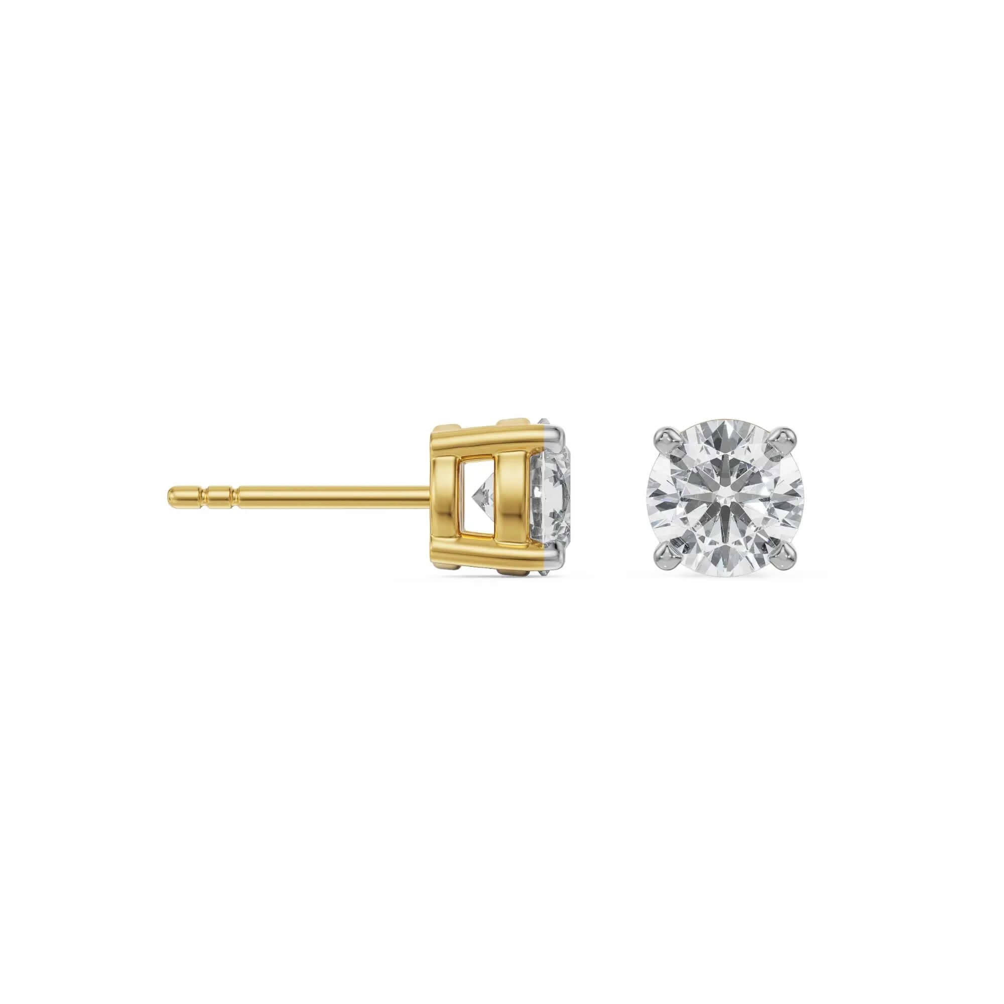 0.25 CT Lab Grown Diamond Solitaire Studs