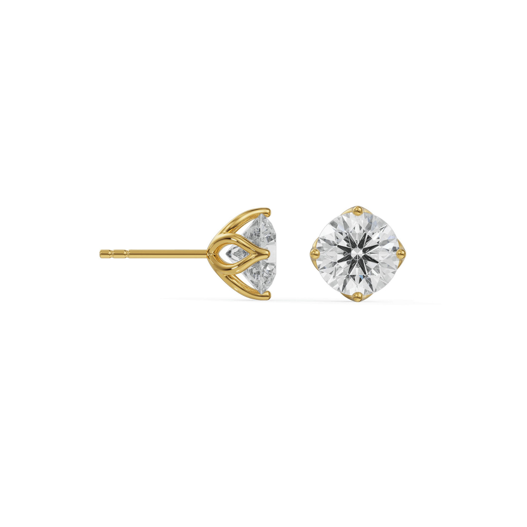 0.5 CT Timeless Lab Grown Diamond Solitaire Studs