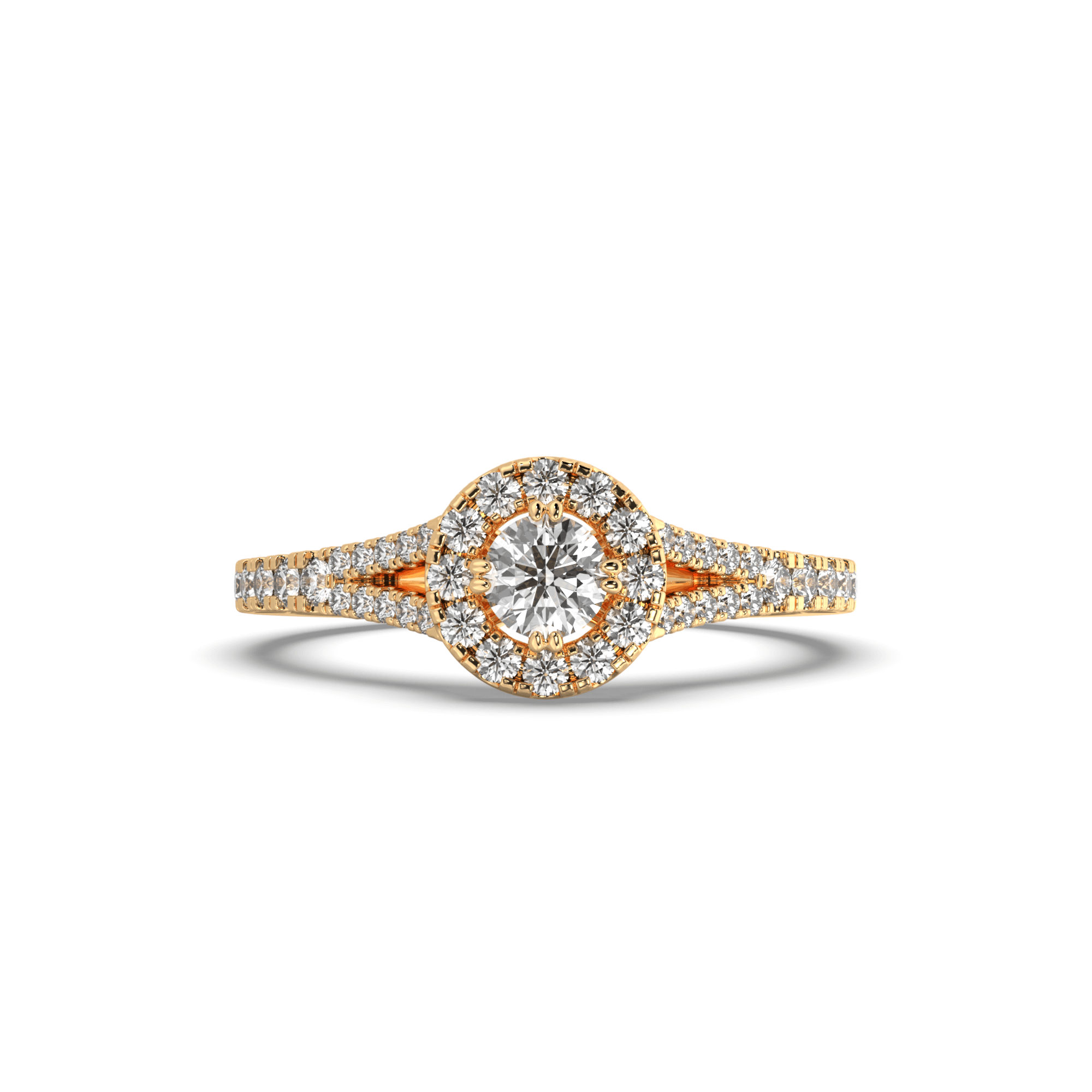 Split Shank Wedding Ring