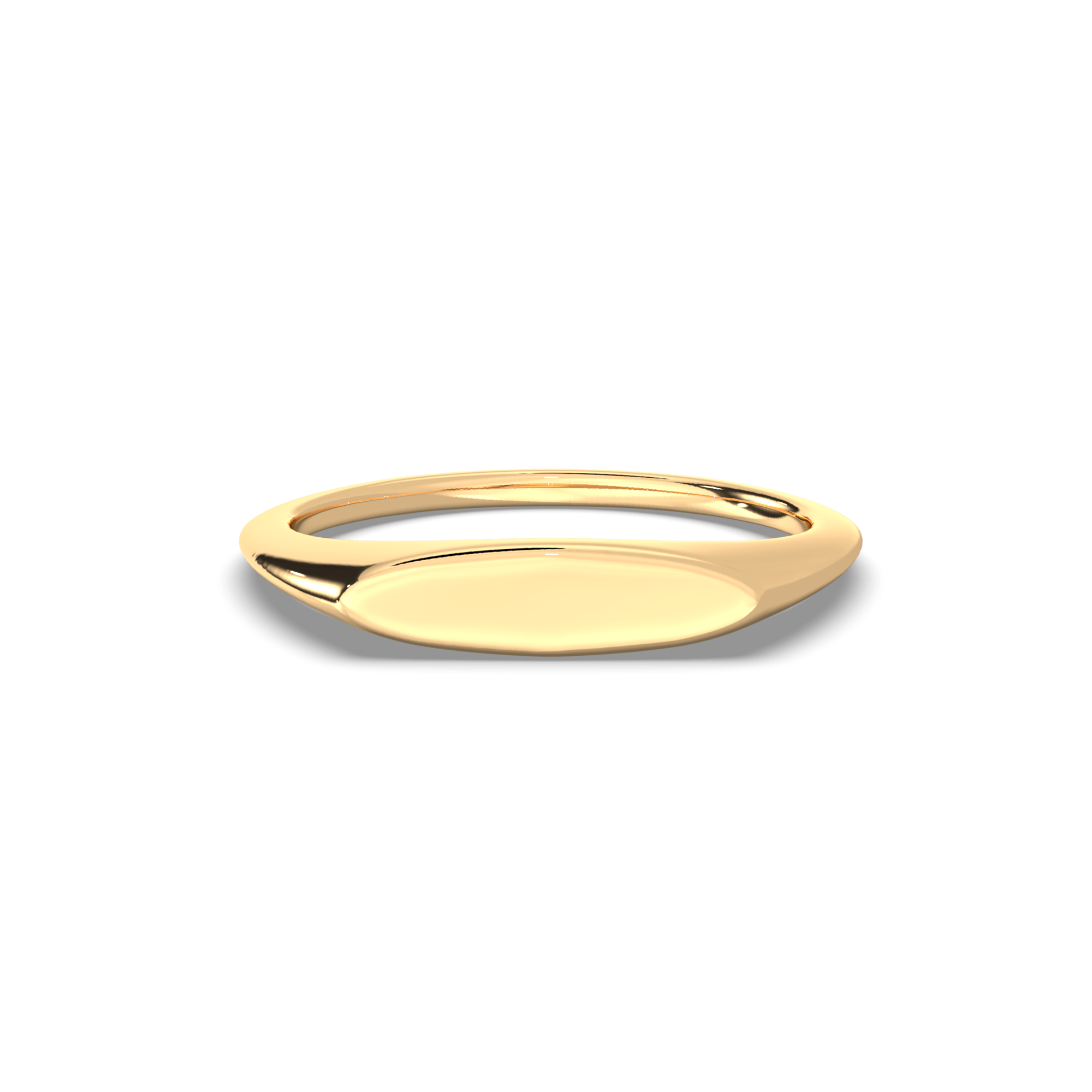 Slim Signet Ring