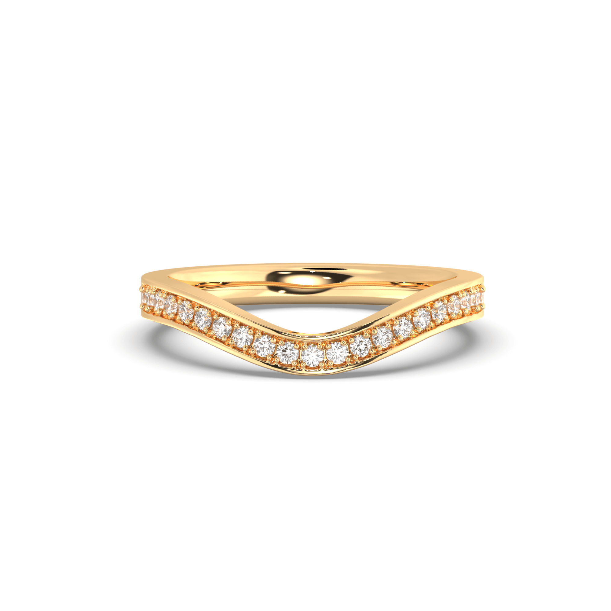 Curved Eternity Ring