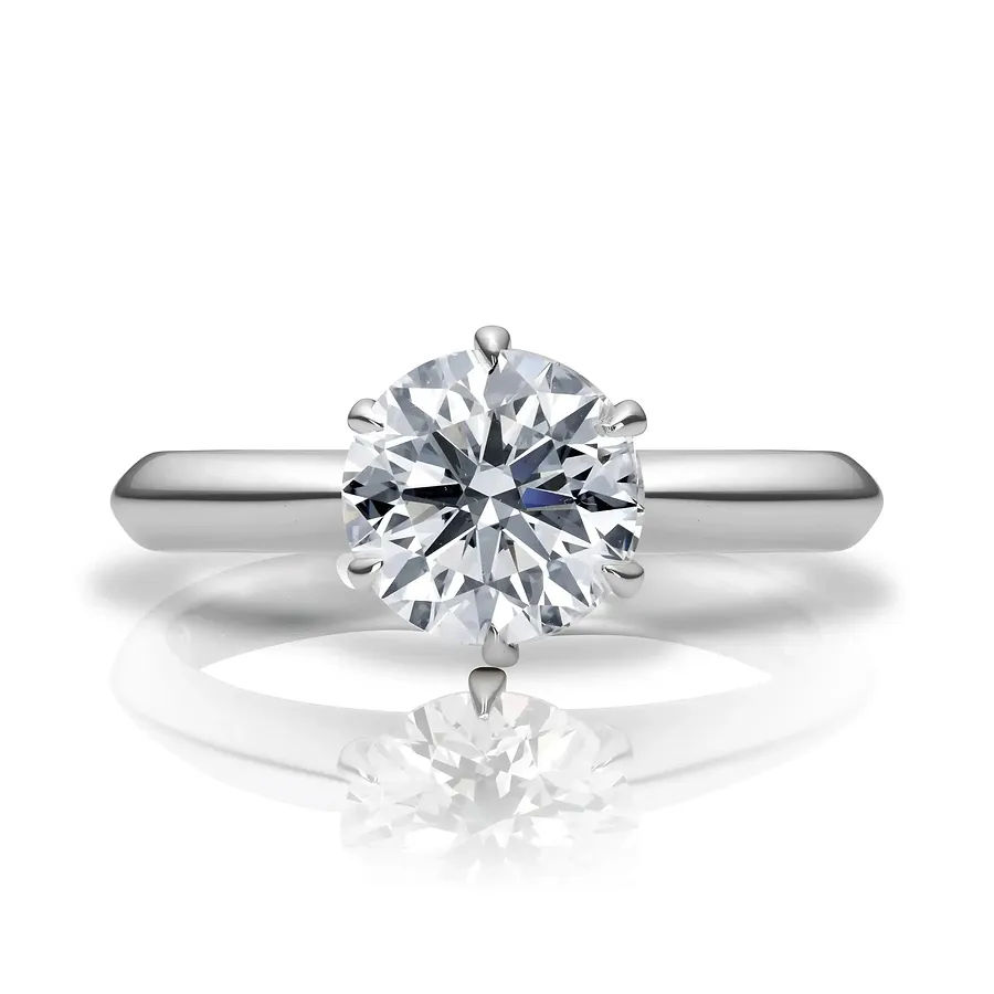 1.00CT Claw Setting Solitaire Diamond Ring