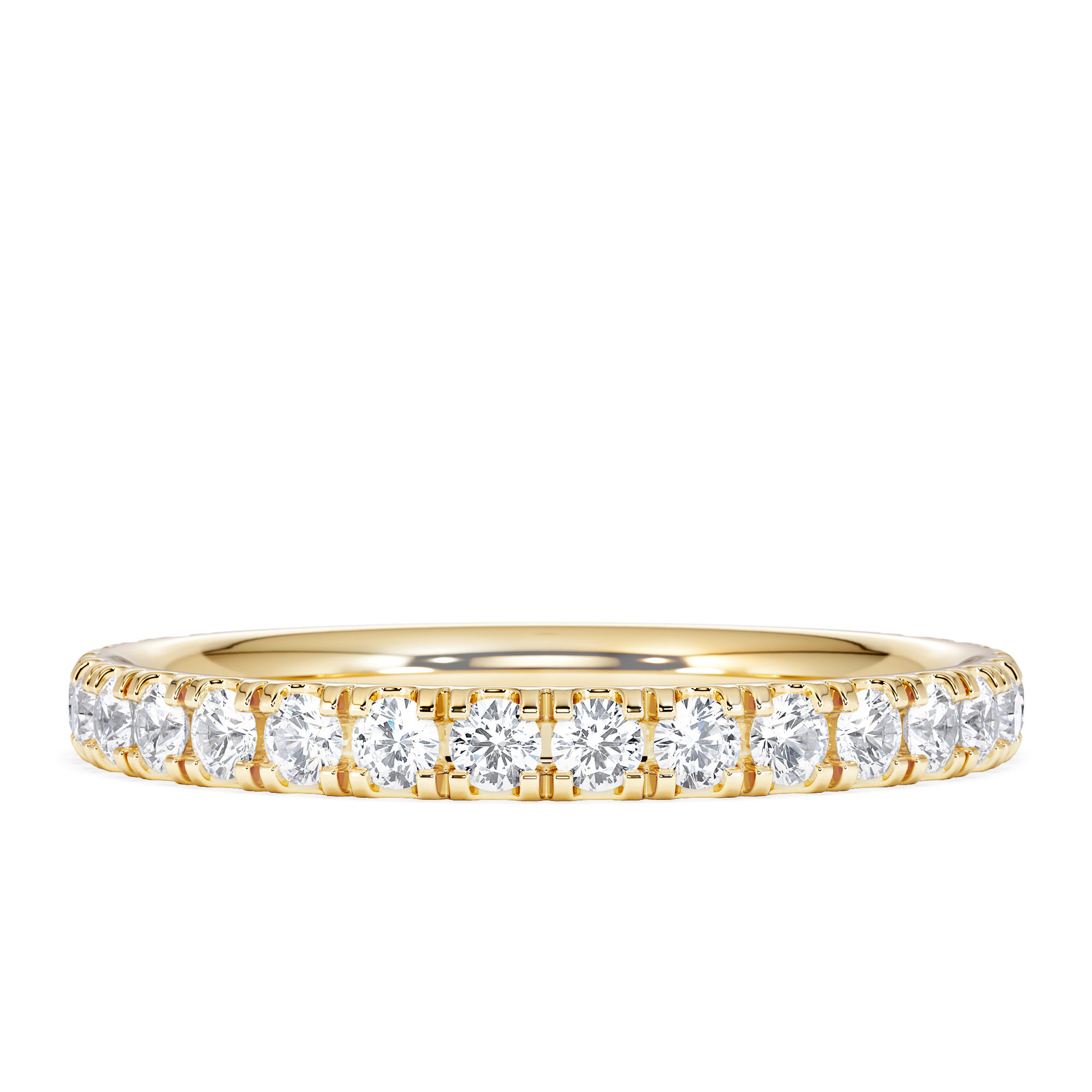 Round Diamond Band