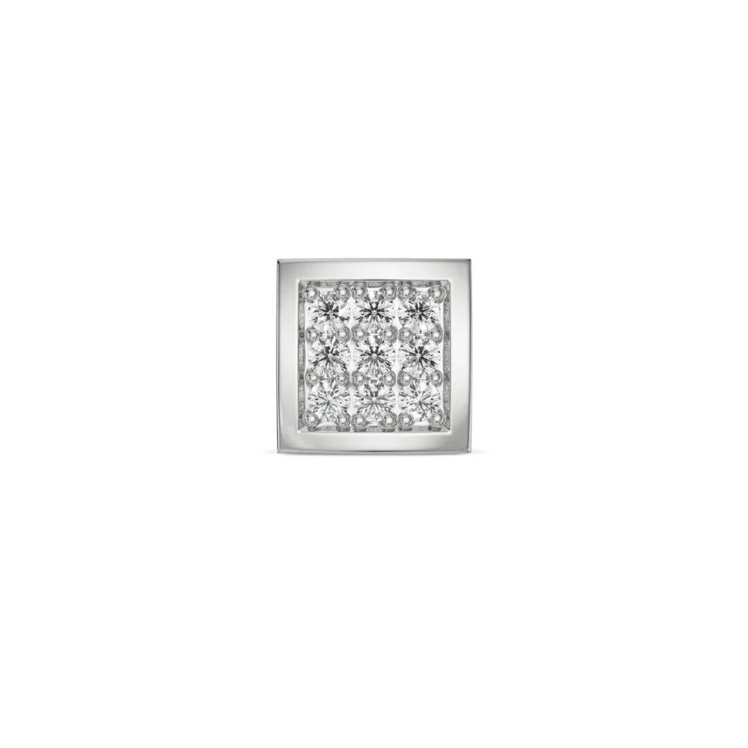 0.11 CT David Diamond Stud's For Men