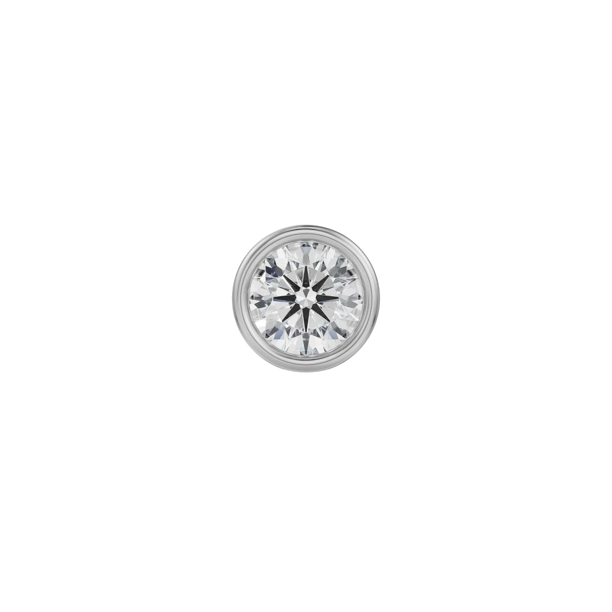 0.25 CT Kane Round Cut Lab Diamond Men's Stud