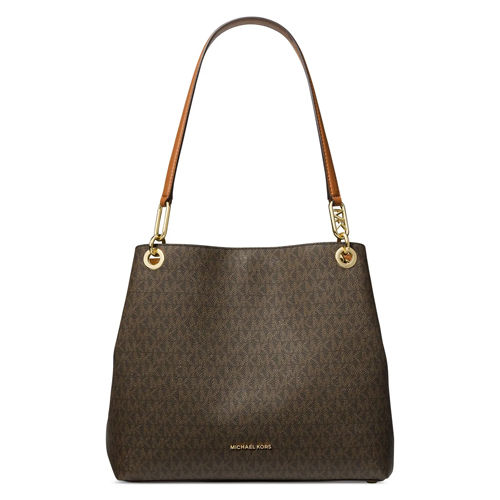 Rent-To-Own Michael Kors Kensington Signature Large Shoulder Tote