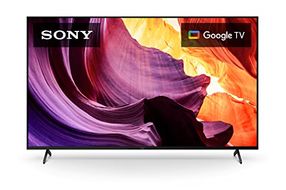 Sony 55 Inch 4K Ultra HD TV X80K Series: LED Smart Google TV with Dolby Vision HDR KD55X80K- Latest