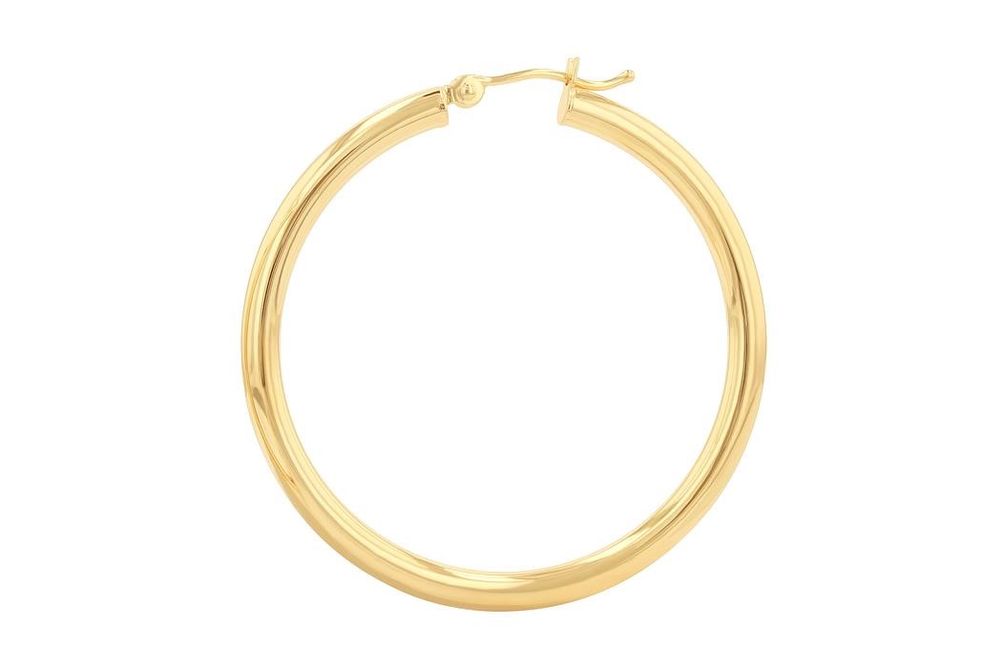 Hoop Earrings in 10K Yellow Gold