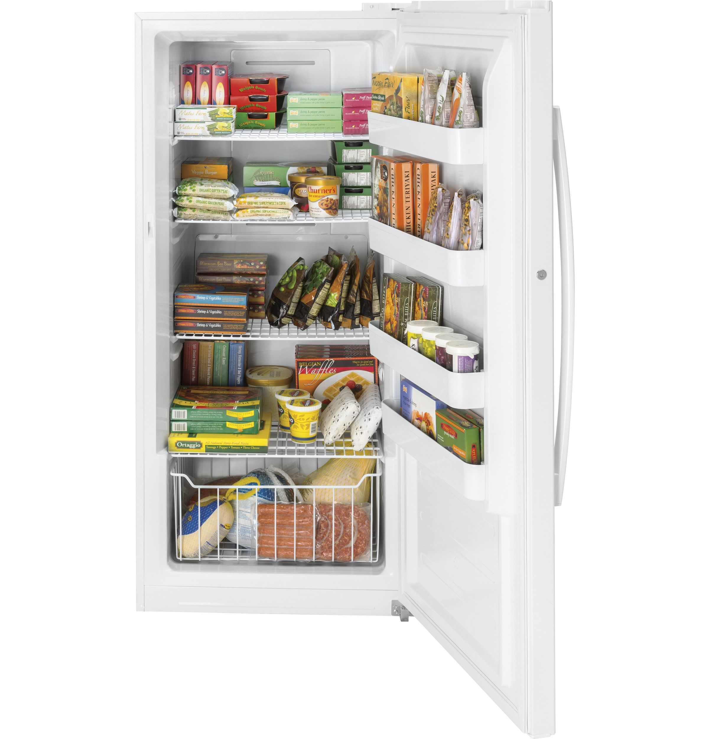 Rent-To-Own GE 14.1 Cu. Ft. Frost-Free Garage Ready Upright
